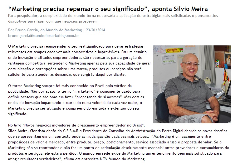 Mundo do mkt 23.01.13