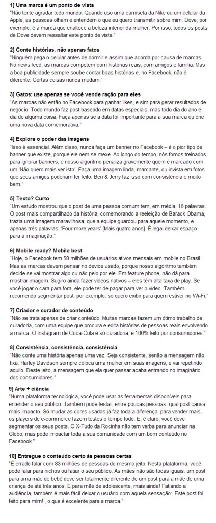 10 dicas