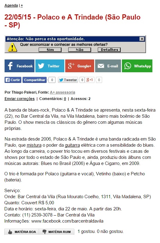 Polaco & A Trindade no Whiplash